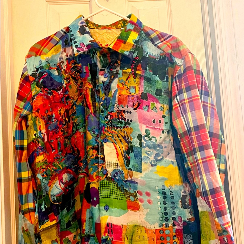 Robert Graham Limited Edition Shirt XL- worn once!